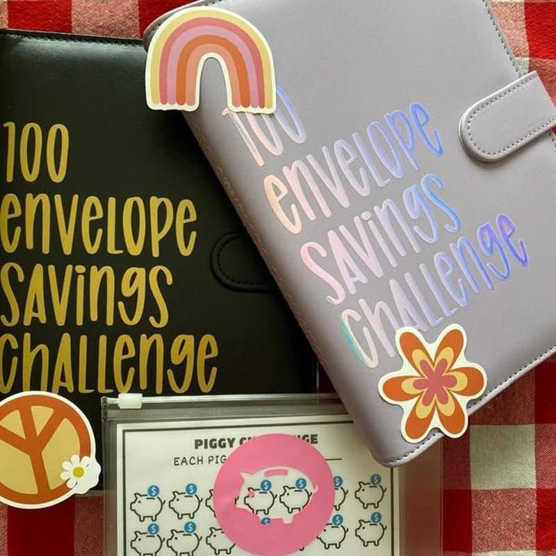CASHSAVVY – 100 Envelope Challenge Budget Binder for Family Savings
