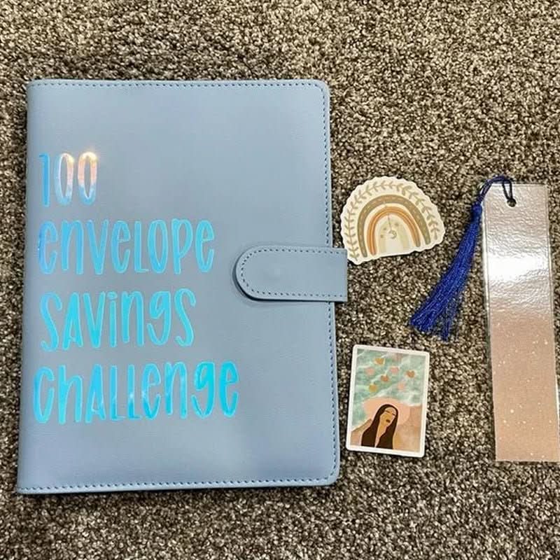 CASHSAVVY – 100 Envelope Challenge Budget Binder for Family Savings