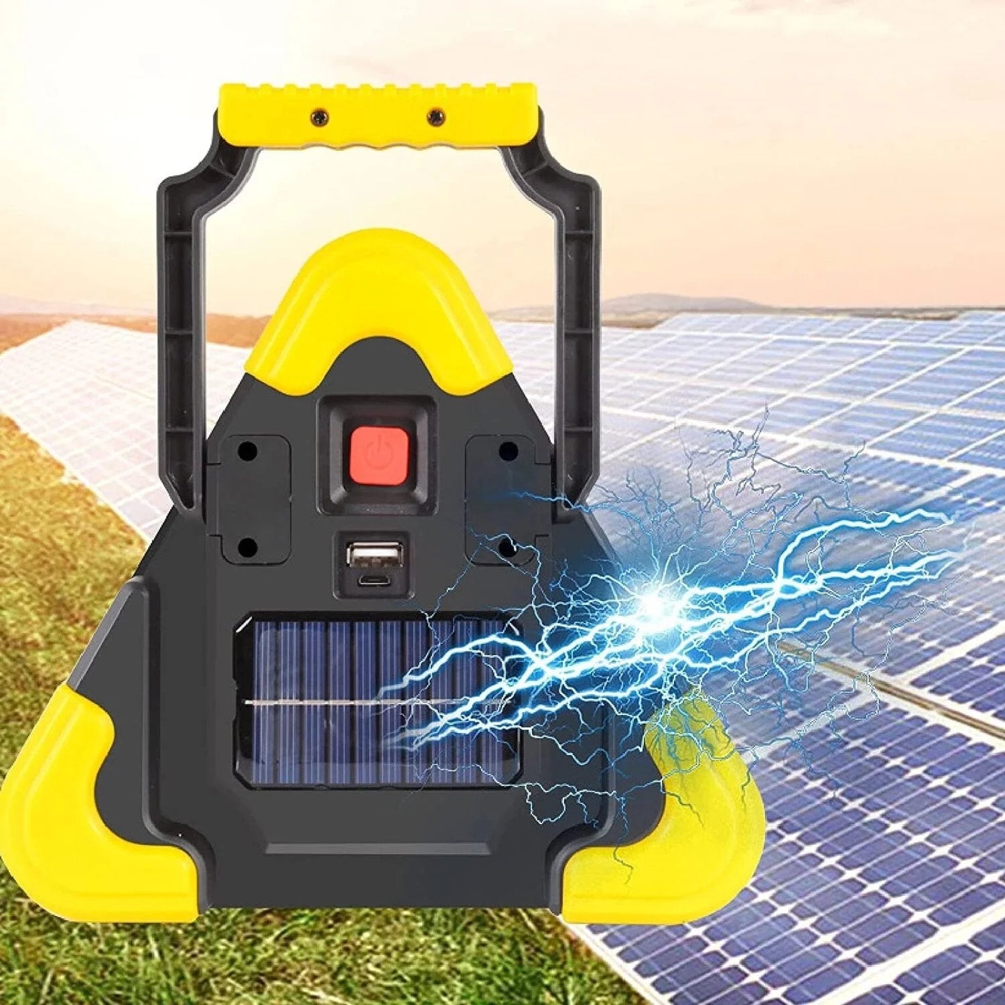2-in-1 Solar-Powered Emergency Signal Light