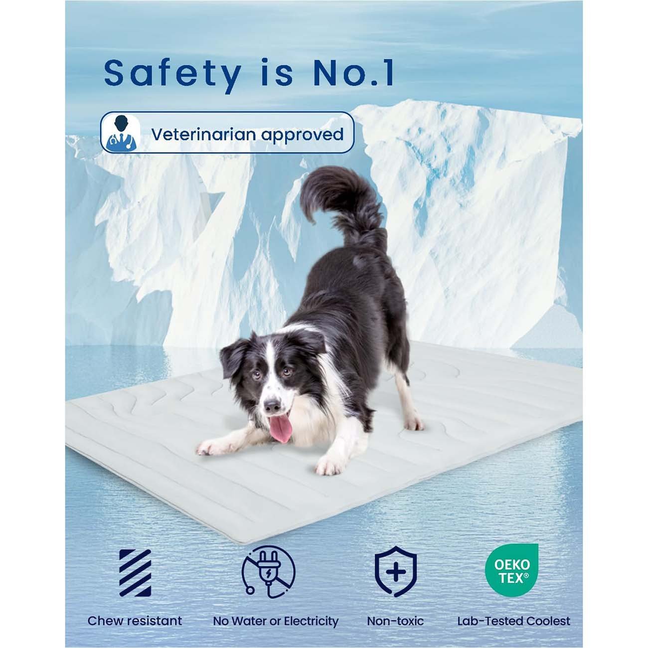 Dog Cooling Eco-friendly Mat, Cooling Pad