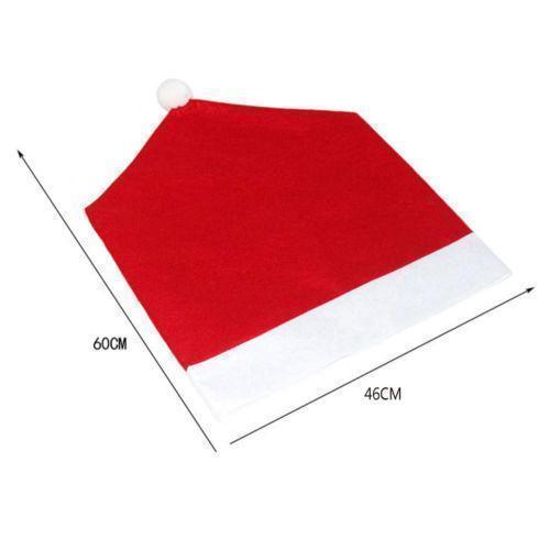 Santa Hat christmas Chair Cover