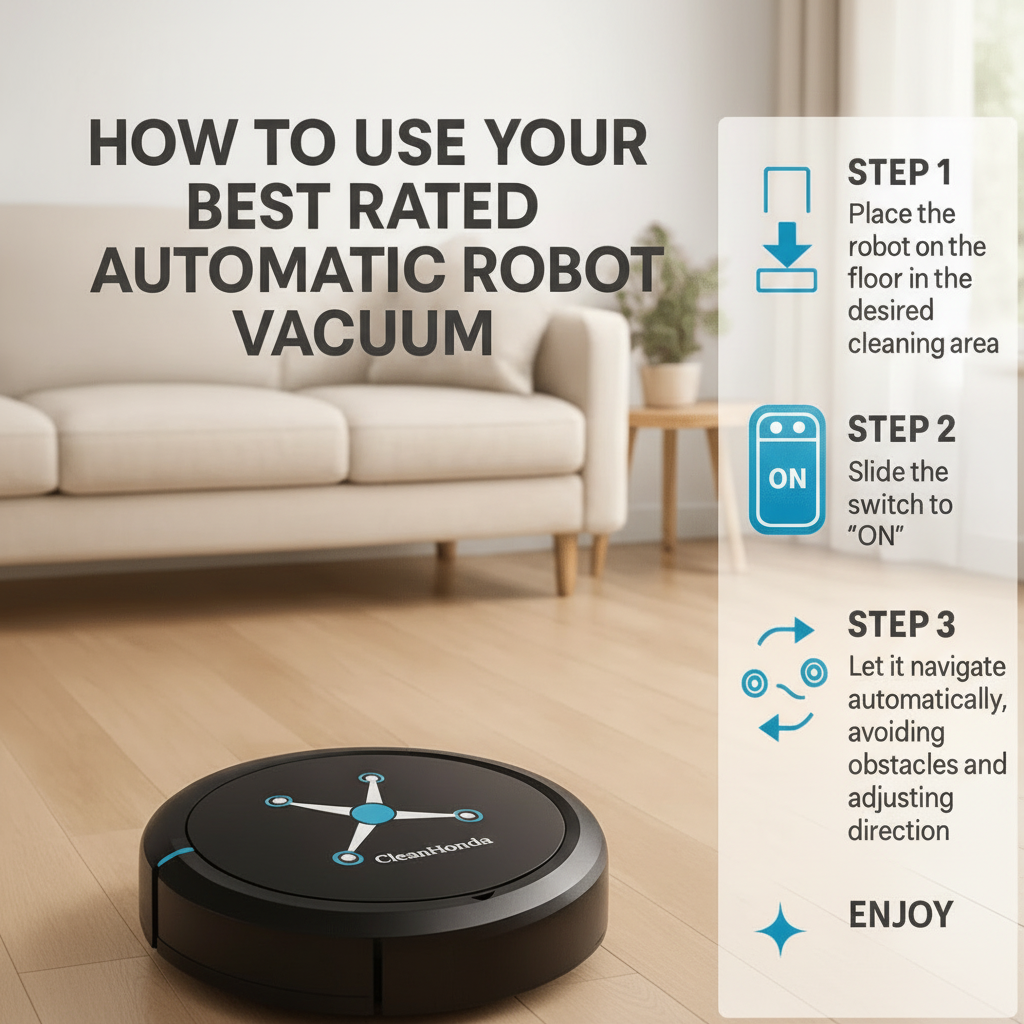 Cleanbot – Smart Robot Vacuum and Mop for Effortless Floor Cleaning