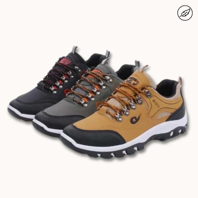 Hiking Shoes – Lightweight, Arch Support, Breathable, Anti-Slip, Pain Relief Walking Shoes for Men