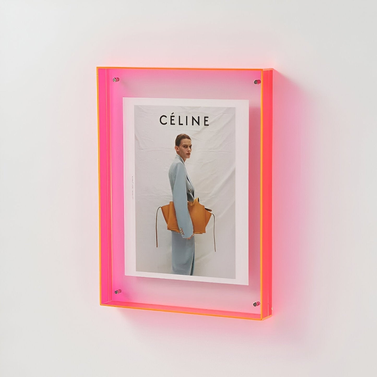 AcryGlow – Transparent Photo Frame with Modern Minimalist Design
