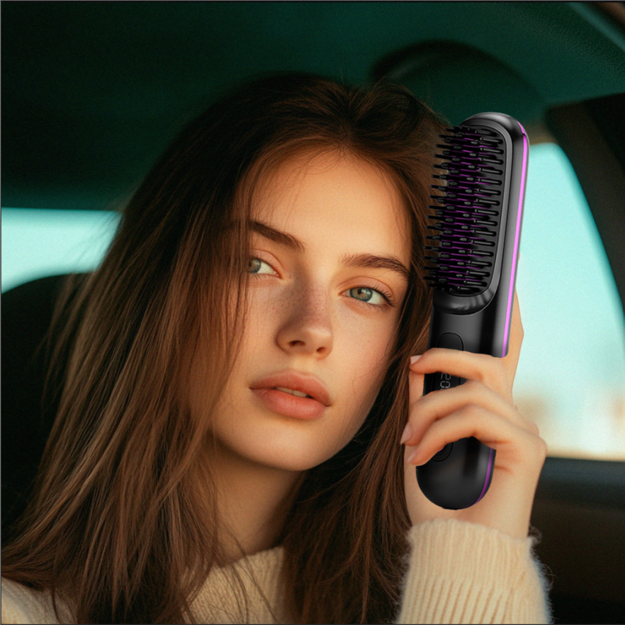 Avichic Hair Straightening Comb – Quick, Gentle Hair Smoothing