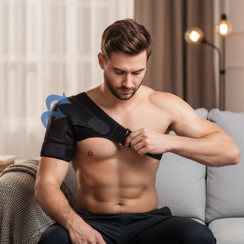 ComfortBand – Adjustable shoulder support with pressure pad for optimal stability