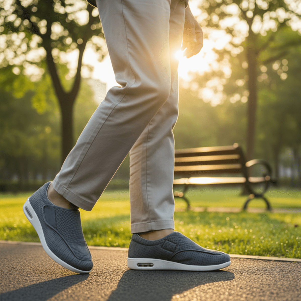 COMFORTFIT WIDE – Diabetic Shoes with Memory Foam Insole for Swollen Feet
