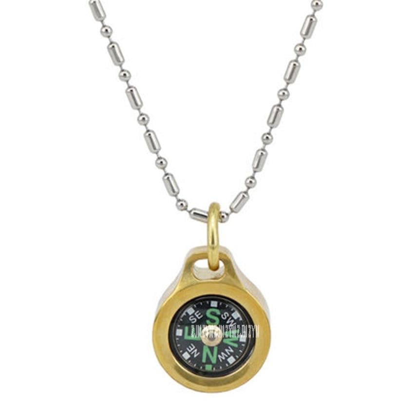 Portable titanium alloy/Brass Pocket Golden Compass