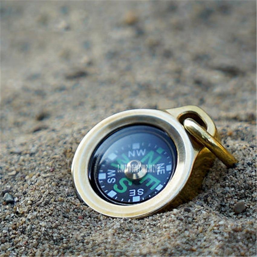 Portable titanium alloy/Brass Pocket Golden Compass