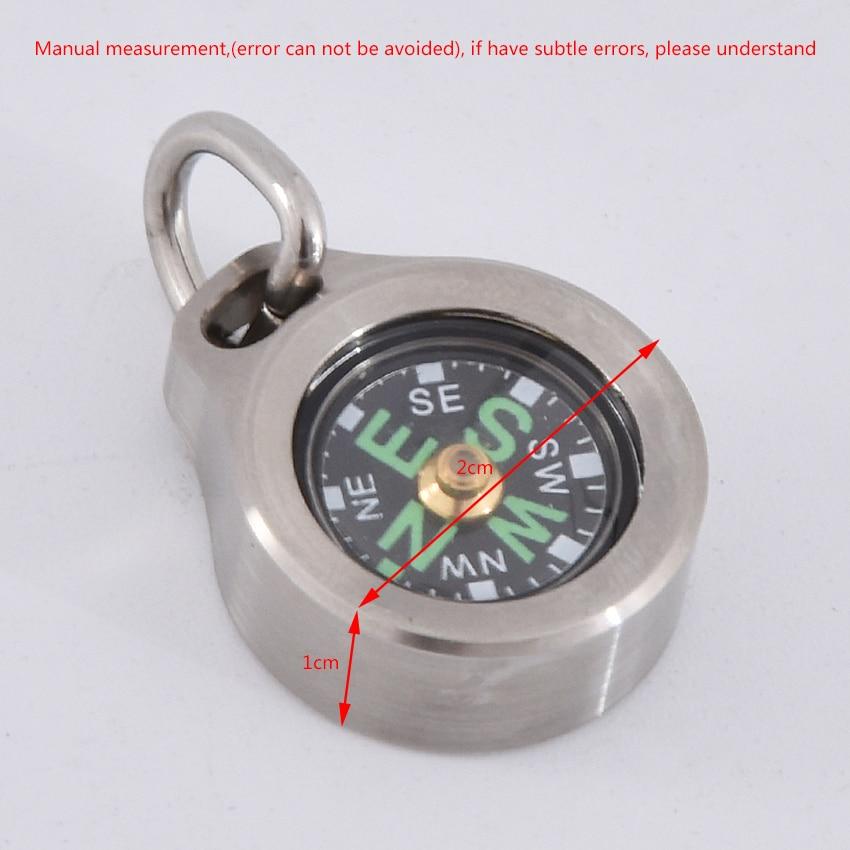 Portable titanium alloy/Brass Pocket Golden Compass