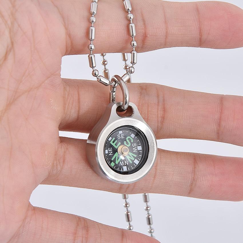 Portable titanium alloy/Brass Pocket Golden Compass