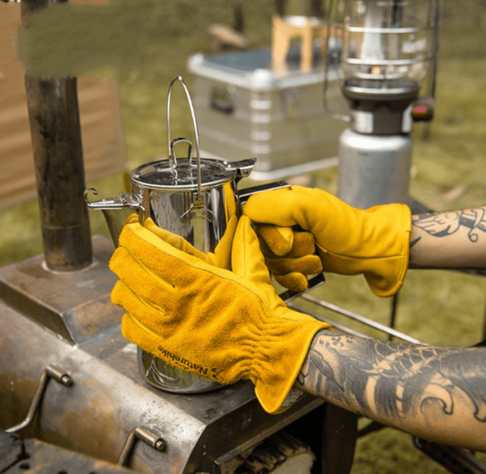 Cowhide Protective Leather Gloves