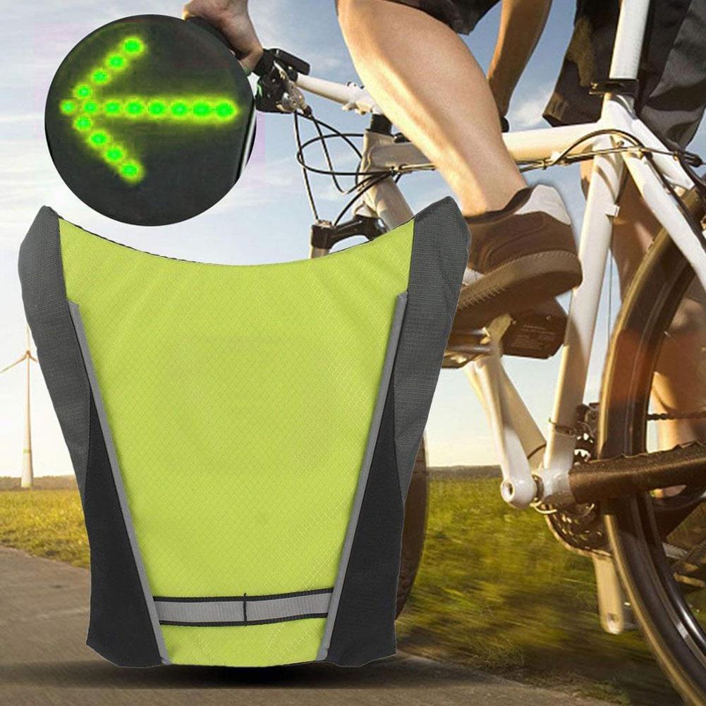 Wireless Cycling Signal Light Vest