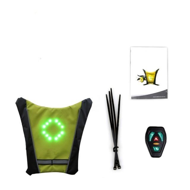 Wireless Cycling Signal Light Vest