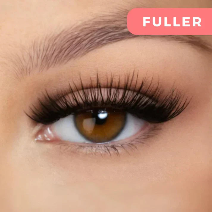 InstaLash Magnetic Eyelash Kit – Soft Reusable 3D Magnetic Lashes with Applicator & Case, Natural & Glam Styles