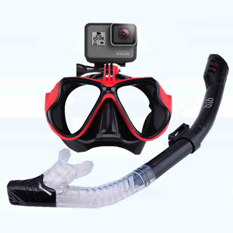 Snorkeling Mask Snorkel Tube Set