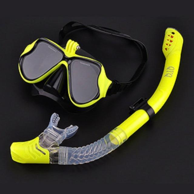 Snorkeling Mask Snorkel Tube Set