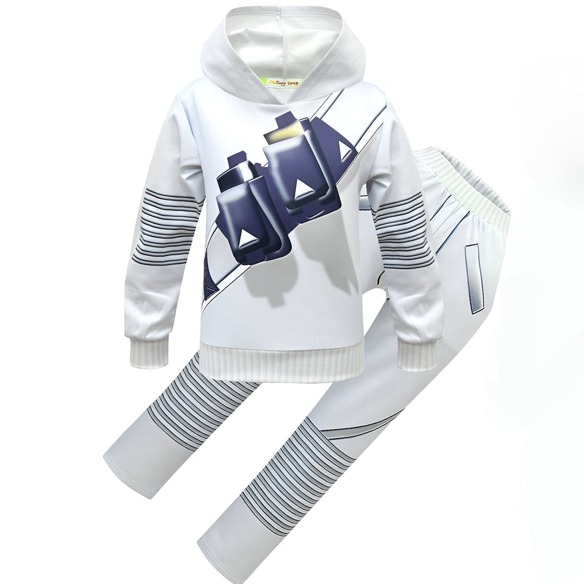 Dj Costume with LED Mask and Light-Up Chest Graphic for Kids''' Disc Jockey