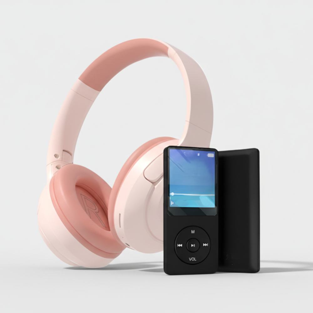 Kids MP3 Player Headset Digital Music Player