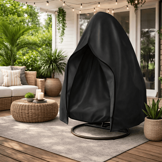 EGGSHELTER – Waterproof Egg Chair Cover for All-Weather Outdoor Protection