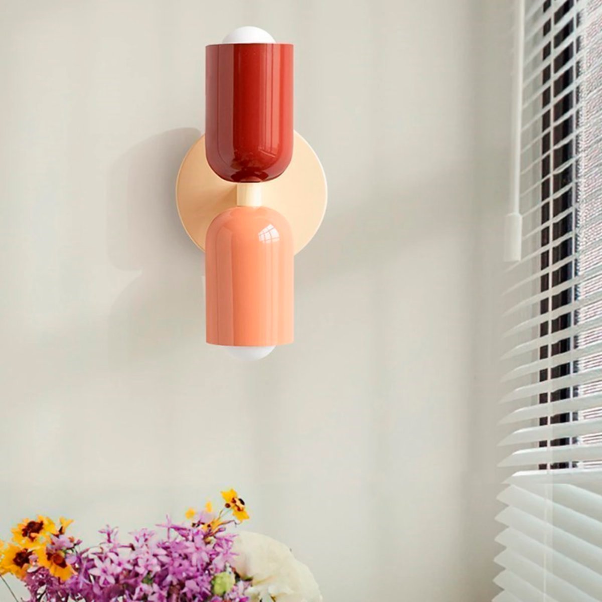 Modern Scandinavian Metal Wall Light