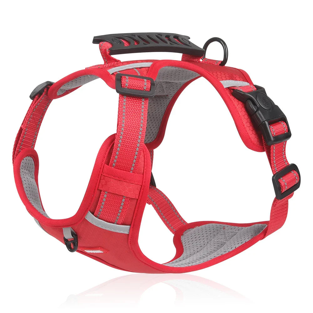 Strain-free dog harness for pets