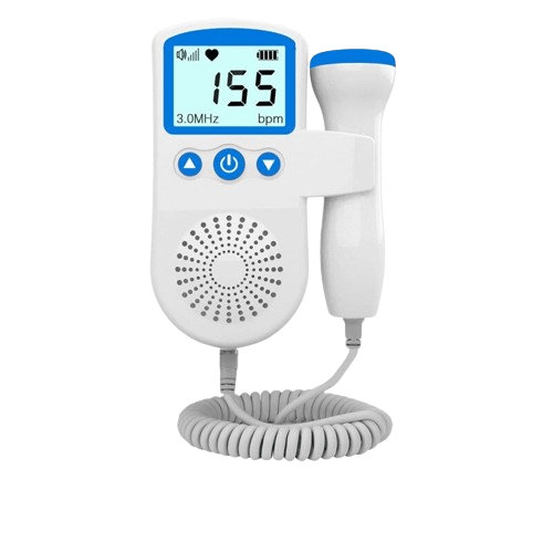 LifeRhythm – Compact LCD Fetal Heart Monitor for Pregnancy Monitoring
