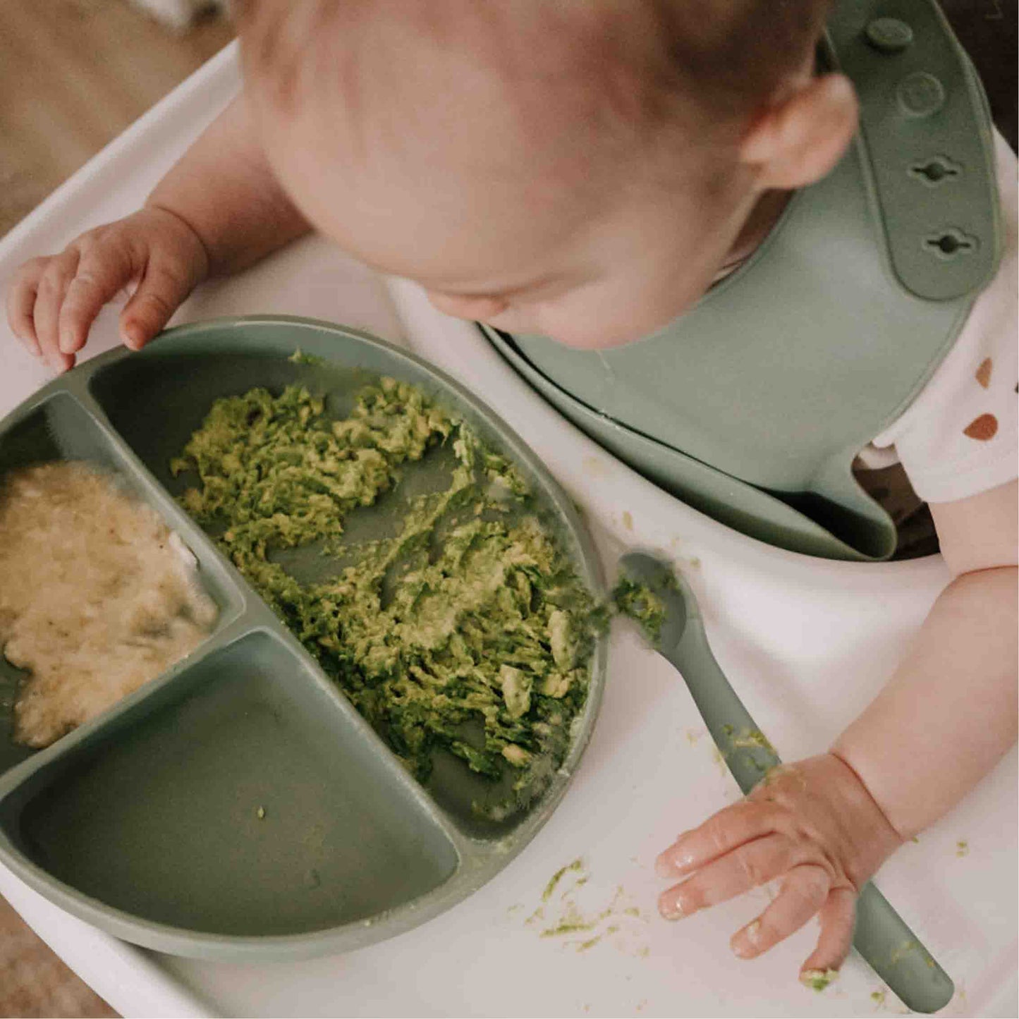First Bites Gift Set (Sage/Mint)
