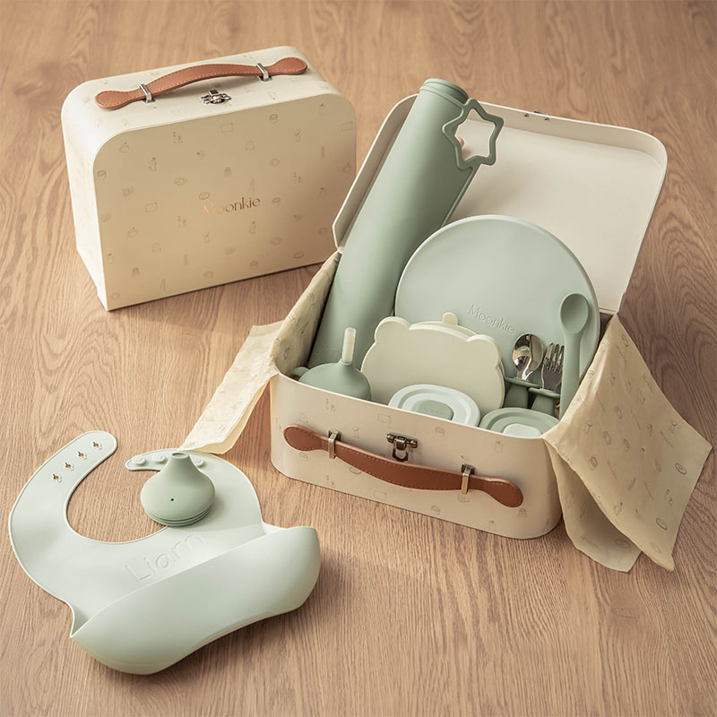 First Bites Gift Set (Sage/Mint)