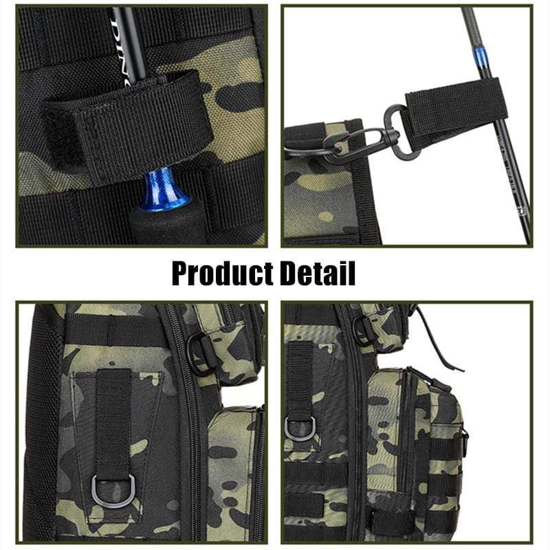 Tactical Large Fishing Tackle Bag