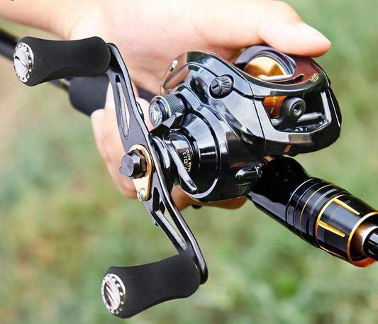 Dual Brake System Baitcasting Reel