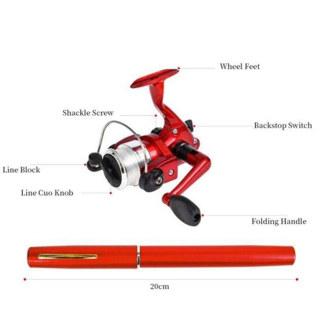 Portable Pen-type Fishing Rod