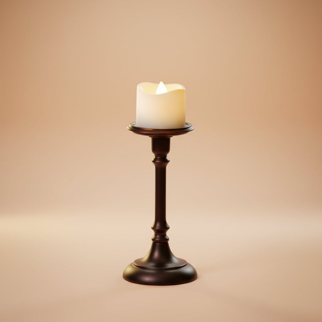 Halloween Flameless LED Tea Lights Battery Operated Candles with Flickering Warm Glow and Flame