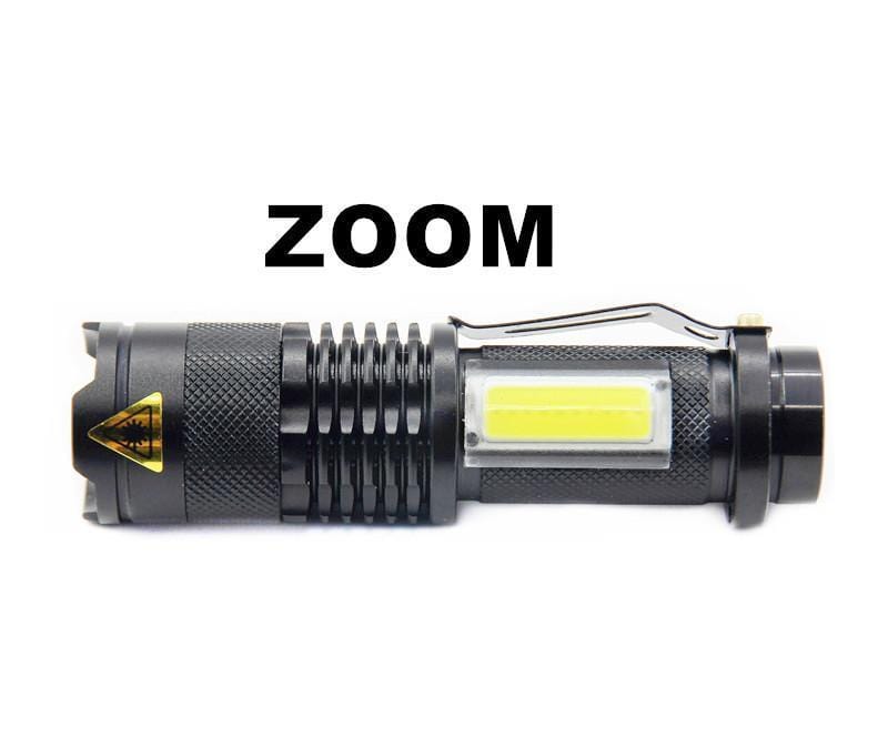 3800LM XML-Q5 COB LED Portable Flashlight