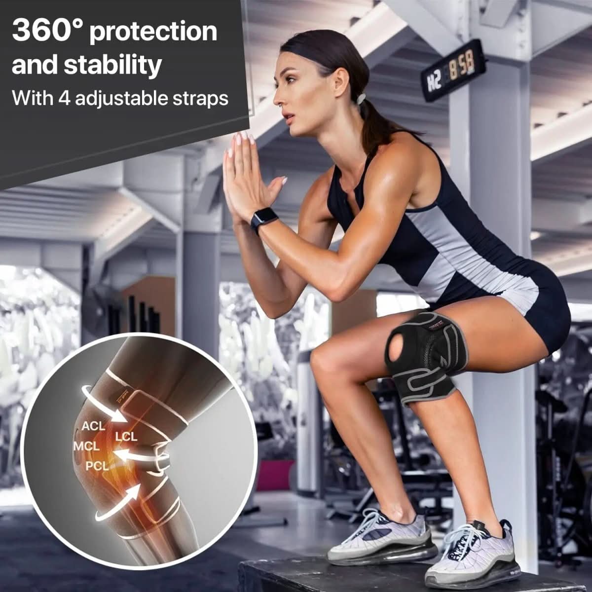 FlexiKnee Brace – Adjustable Knee Brace for Plus Sizes