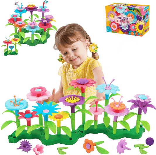 Flower Garden Building Set  (46 pieces)