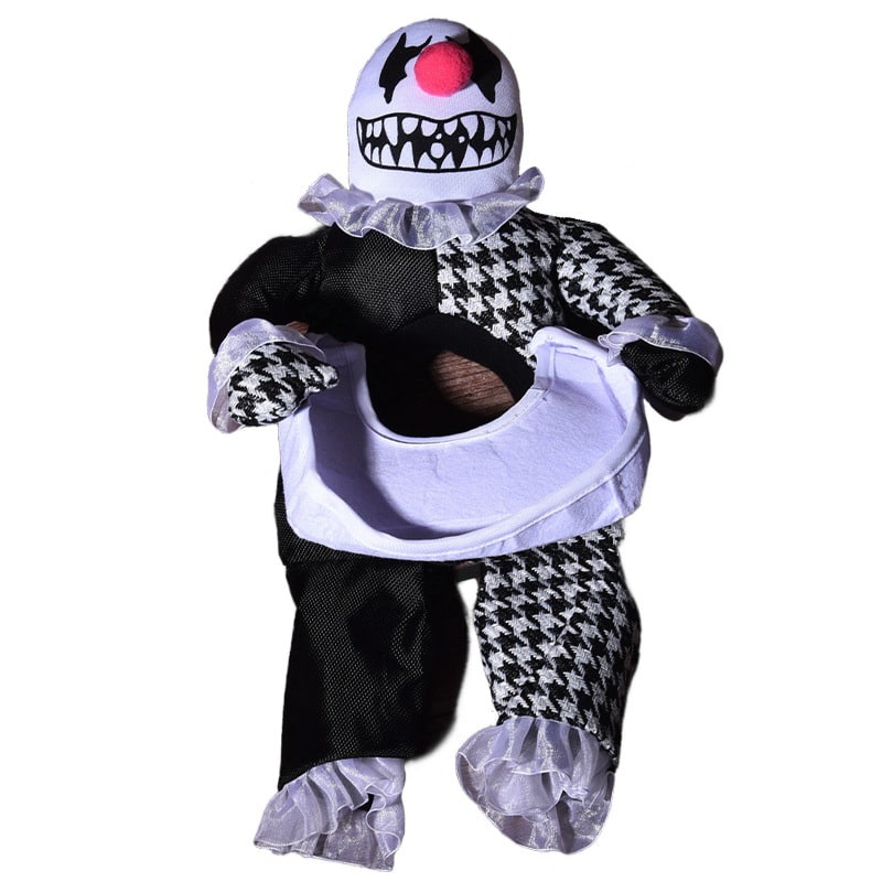 Funny Dog Costume with Novelty Holiday Designs and Adjustable Closures Halloween