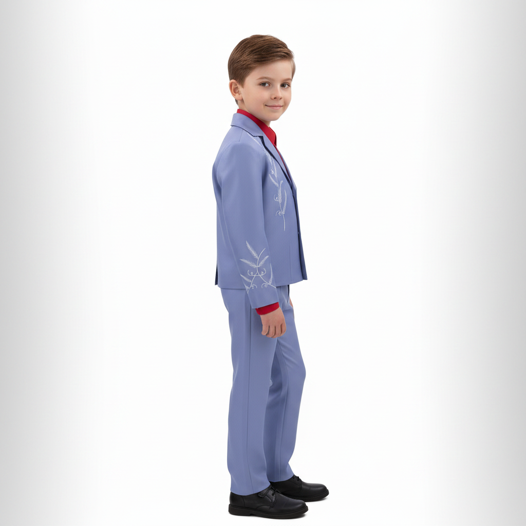 Girls' Halloween Anime Cosplay Costume Dress and Suit Set with Red Bow Tie and Collar for Party