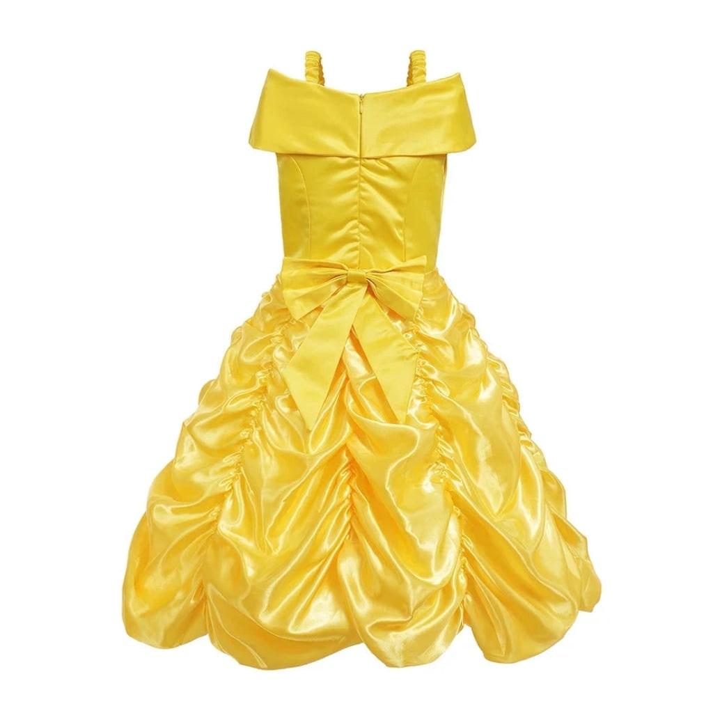 Girls' Halloween Princess Costume and Dresses with Ball Gown Tiara Scepter and Accessories Set