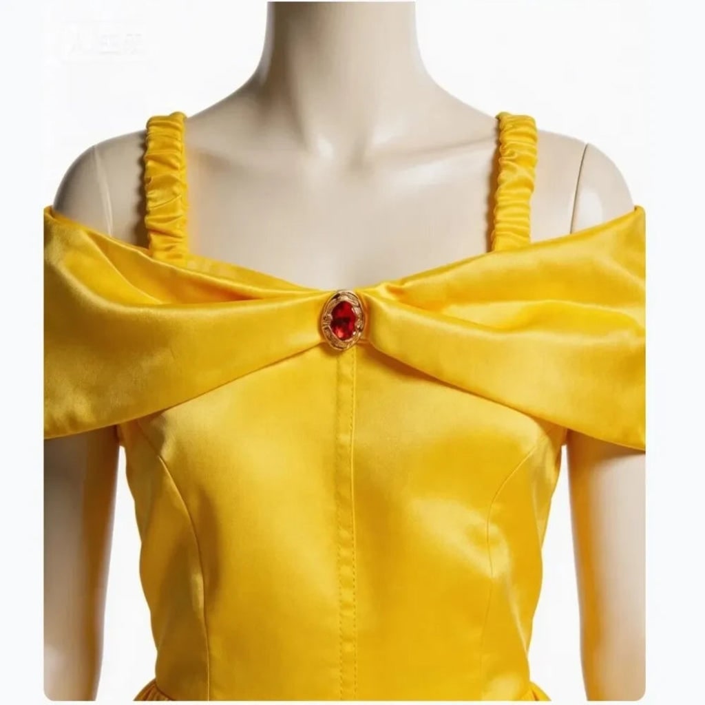 Girls' Halloween Princess Costume and Dresses with Ball Gown Tiara Scepter and Accessories Set