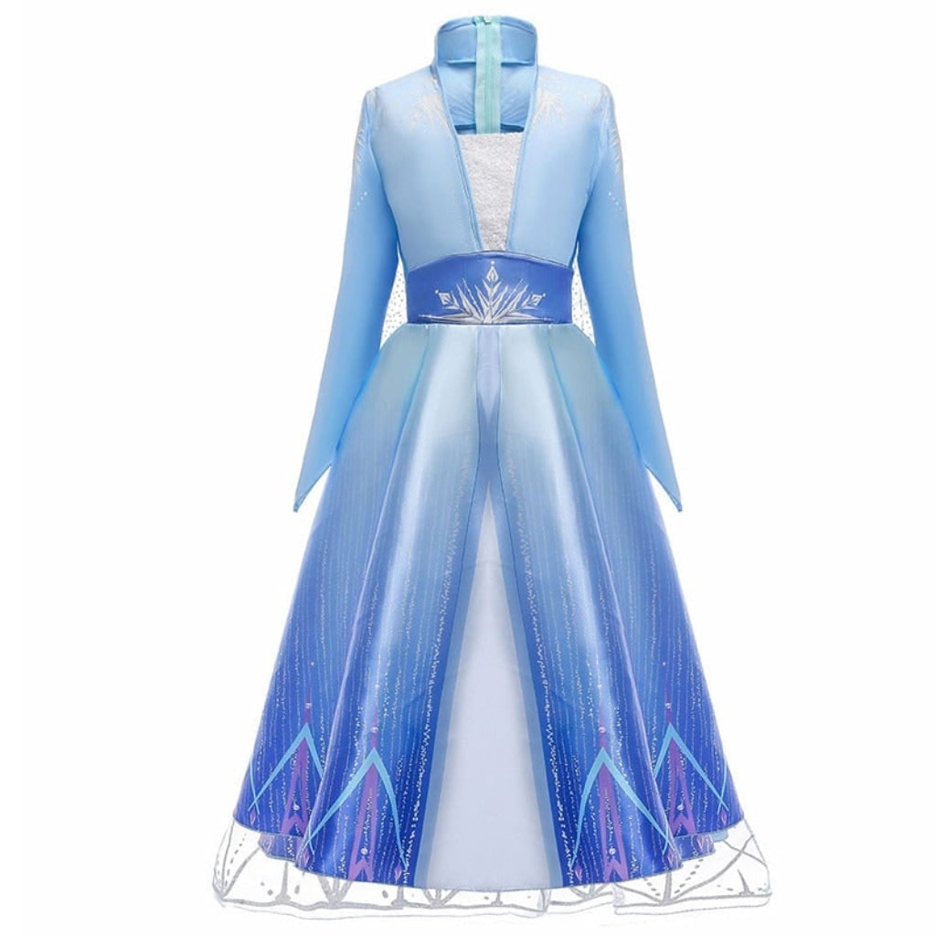 Girls' Halloween Princess Costume Dress with Cape and Wand Accessory Set