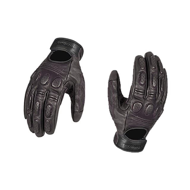 Retro Sheepskin Leather Motorcycle Glove