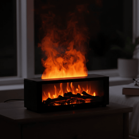 GLOWMIST – Flame Effect Humidifier 4-in-1 for Relaxing Home Vibes