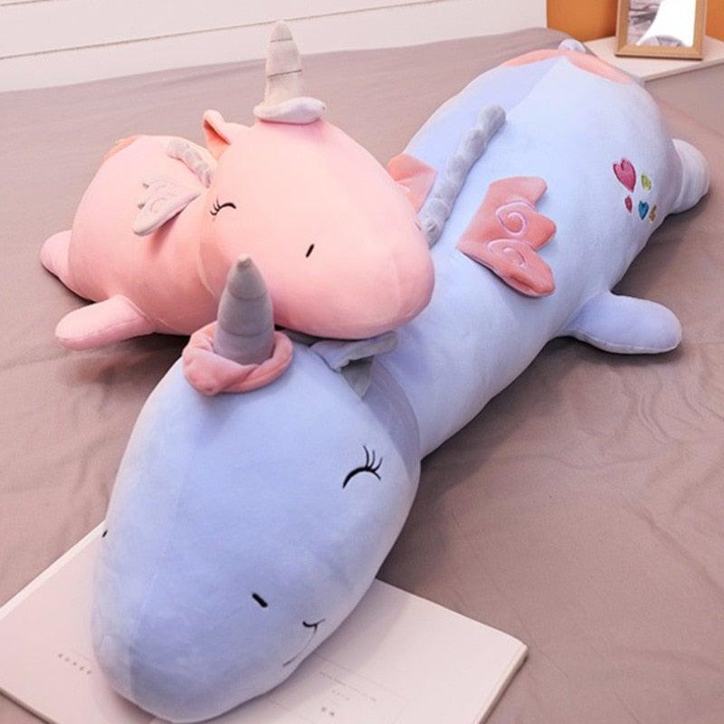 GLOWNIVA – Luminous Unicorn Plush with Multi-Color LED Night Light