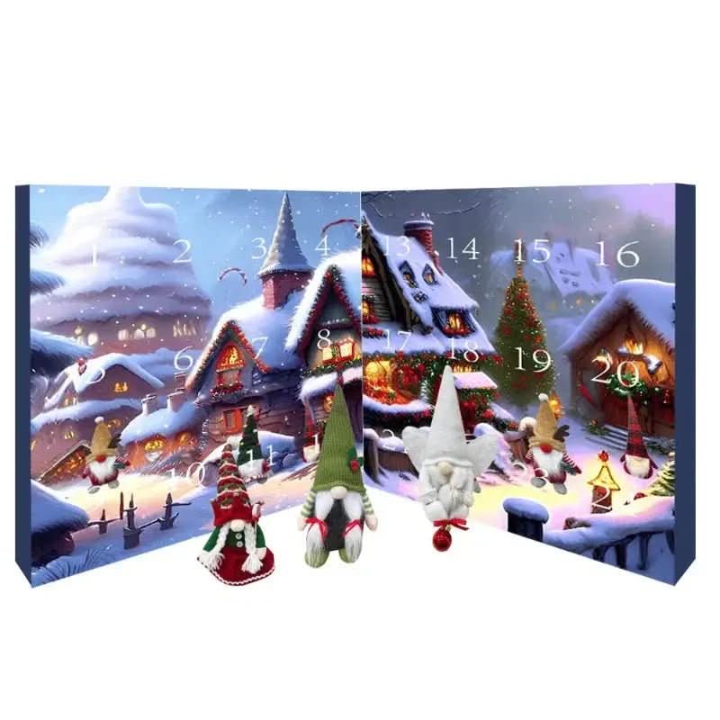 GNOMELYN 2025 – Whimsical Gnome Advent Calendar with 24 Handmade Figures