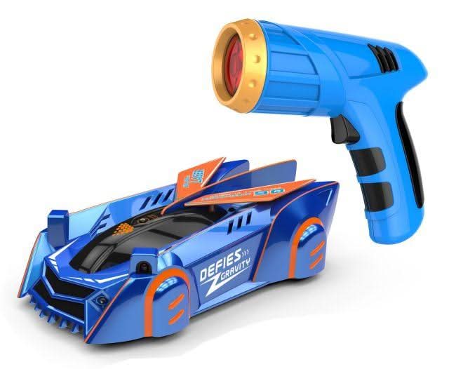 GravityRacer – Laser-Controlled Wall Climbing RC Car