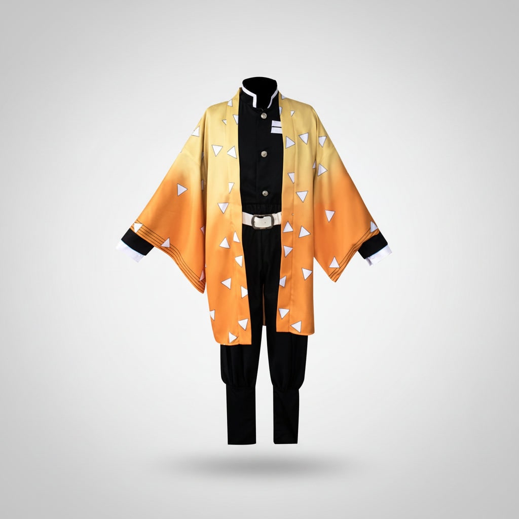 Halloween Anime Cosplay Costume and Outfits Set with and LED for Character Fans
