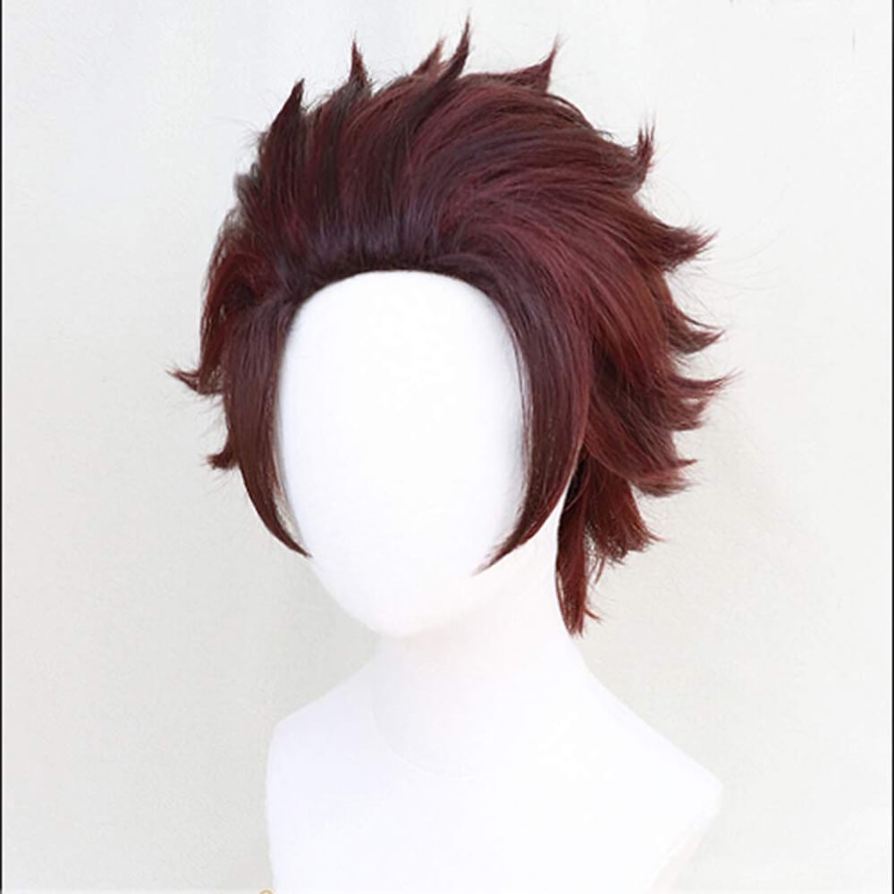 Halloween Anime Cosplay Costume Wig with Long Wavy Styling for Dress Up and Party Events
