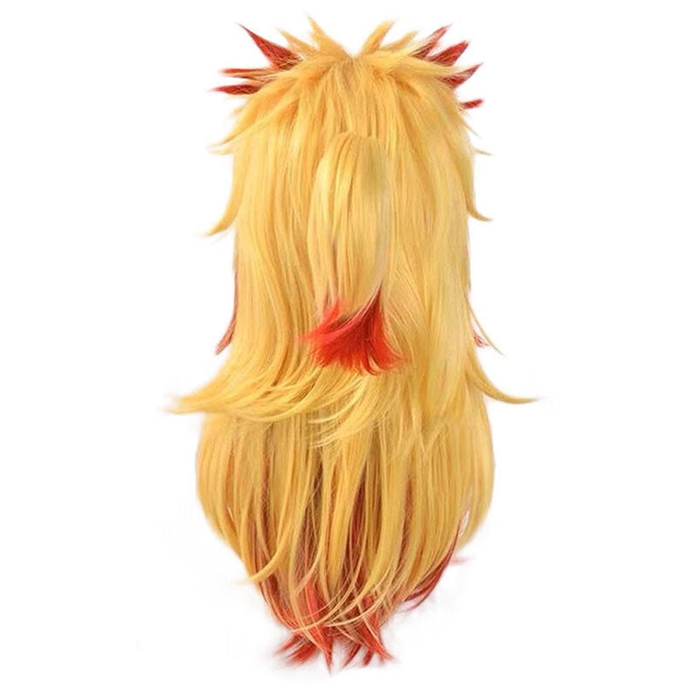 Halloween Anime Cosplay Costume Wig with Long Wavy Styling for Dress Up and Party Events