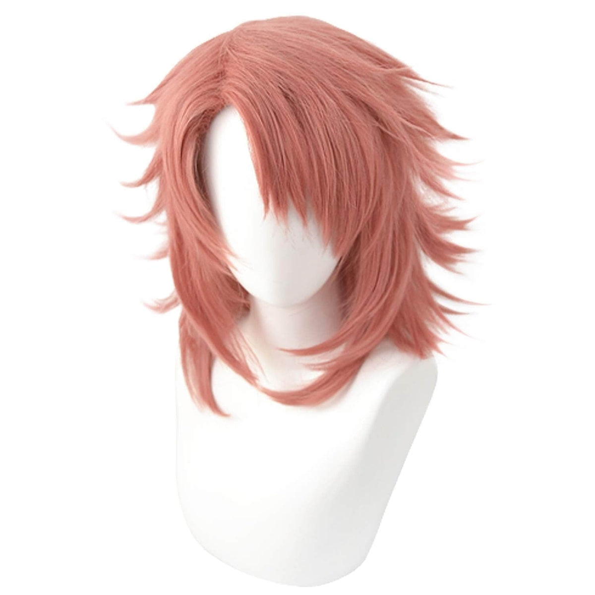 Halloween Anime Cosplay Costume Wig with Long Wavy Styling for Dress Up and Party Events